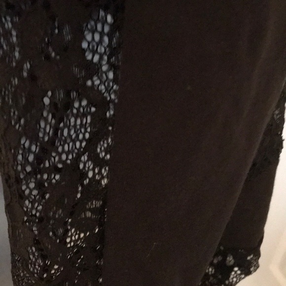 New Calzedonia black leggings with embroidered lace - Picture 5 of 5